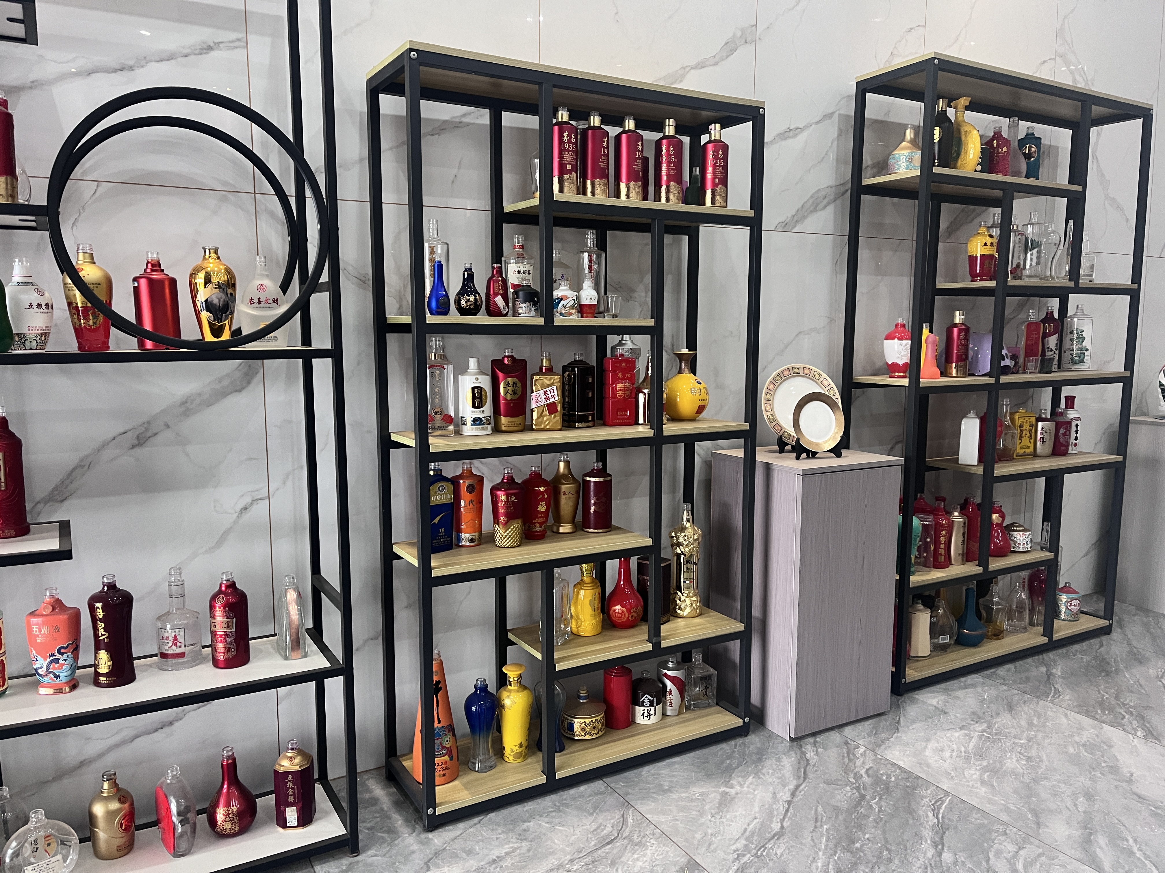 Label pada botol anggur